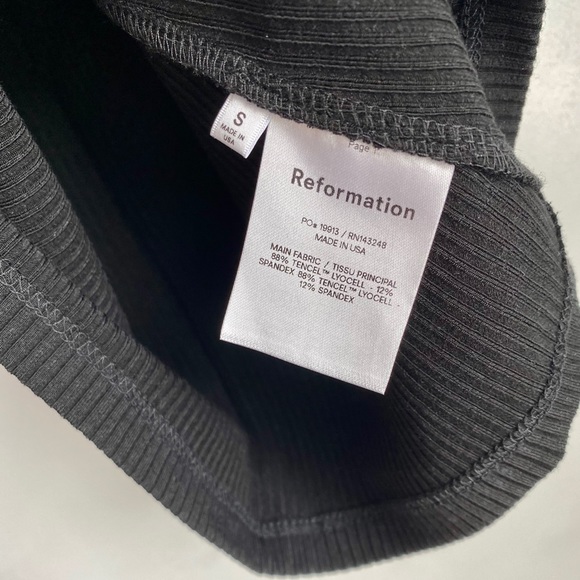 [NWT] Reformation Rochelle Rib Top 🌟NEW🌟 - Picture 9 of 12